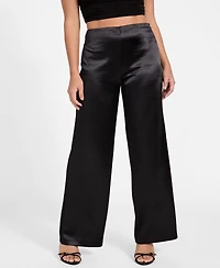 Guess Women's Julie Satin High Rise Pants