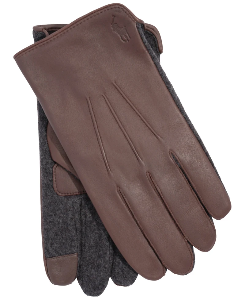 Polo Ralph Lauren Men's Nappa Hybrid Touch Glove