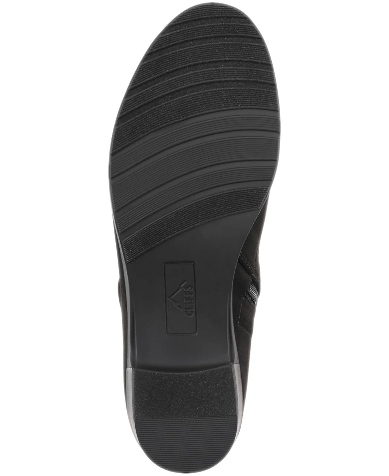 Cliffs by White Mountain Women's Huda Block Heel Bootie