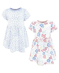 Touched by Nature and Organic Cotton Short-Sleeve Dresses, Flower Market
