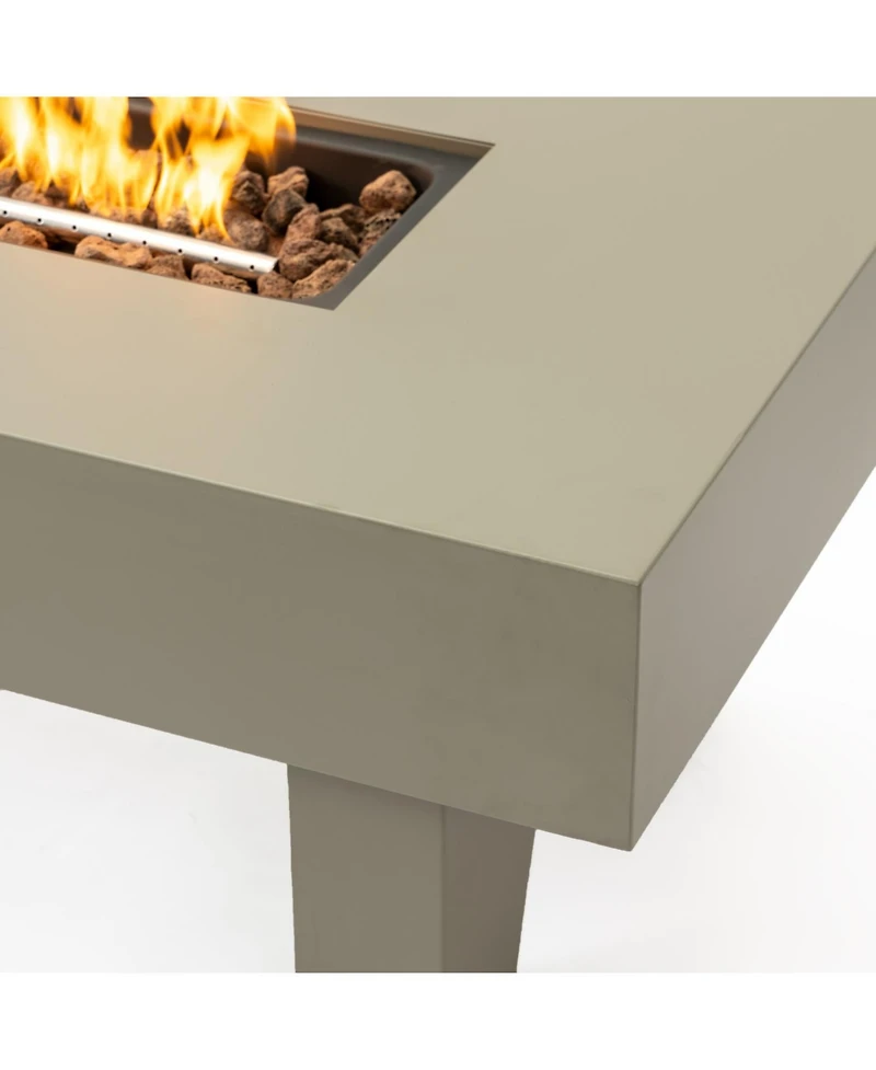 Streamdale Furniture 42_inch Iron Fire Pit Table