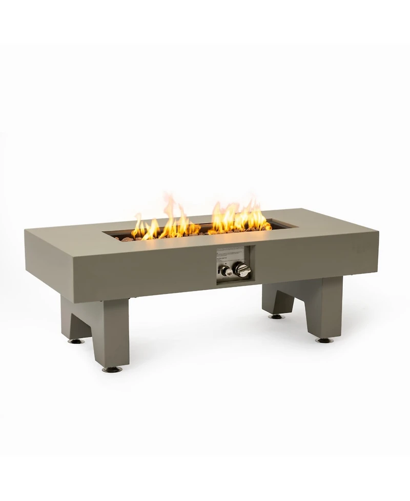 Streamdale Furniture 42_inch Iron Fire Pit Table