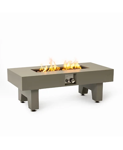 Streamdale Furniture 42_inch Iron Fire Pit Table