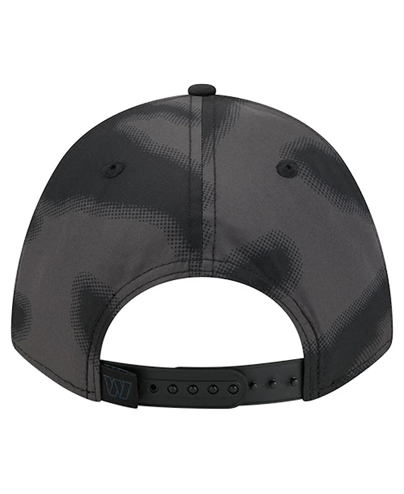New Era Men's Gray Washington Commanders Halftone Camo 9FORTY Hat