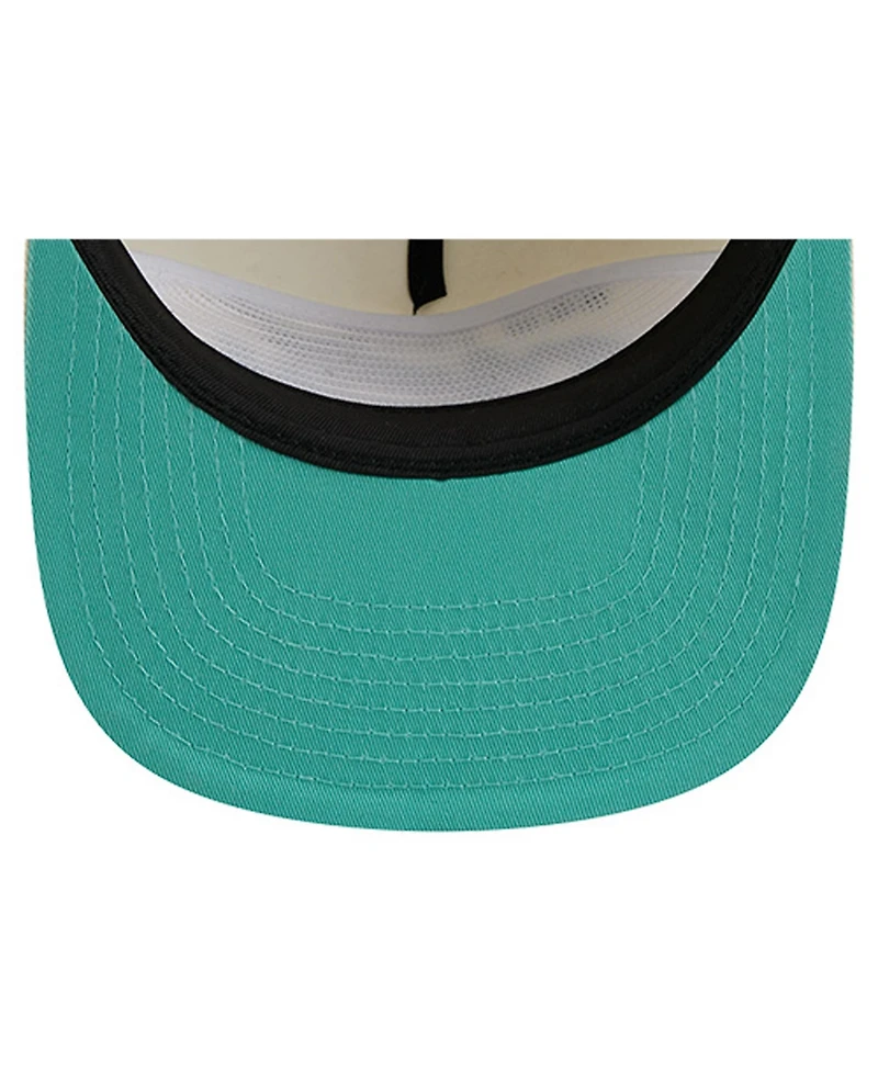 New Era Men's Cream New York Mets Chrome Golfer Adjustable Hat