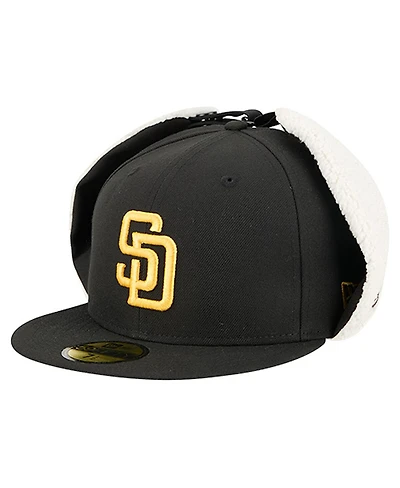 New Era Men's Brown San Diego Padres Dog Ear Classic 59FIFTY Fitted Hat