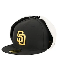 New Era Men's Brown San Diego Padres Dog Ear Classic 59FIFTY Fitted Hat