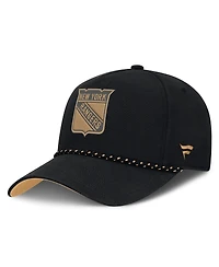 Fanatics Men's Black New York Rangers Military Appreciation Authentic Pro A-Frame Adjustable Hat