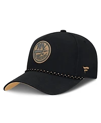 Fanatics Men's Black New York Islanders Military Appreciation Authentic Pro A-Frame Adjustable Hat