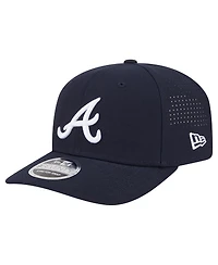 New Era Men's Navy Atlanta Braves Performance 9SEVENTY Adjustable Hat