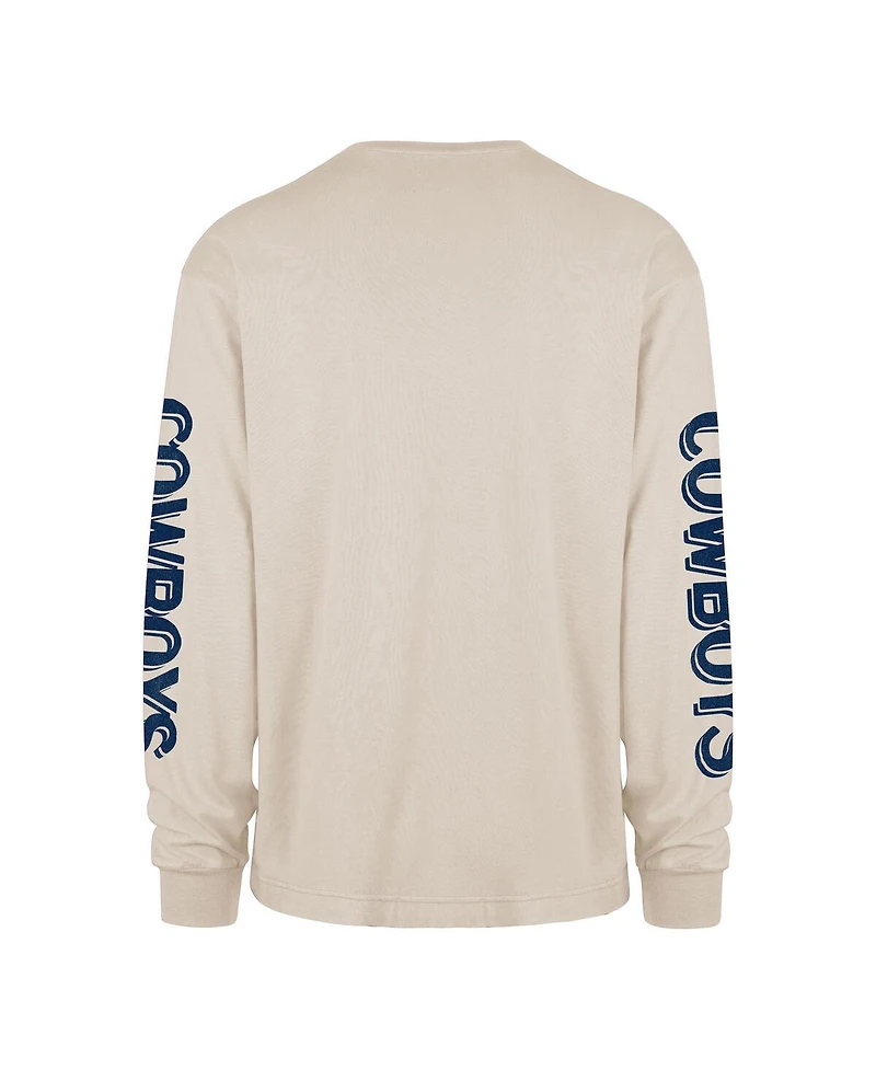 '47 Brand Men's Tan Dallas Cowboys Cairn Ravine Foundation Long Sleeve T-Shirt