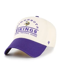 '47 Brand Men's Natural Minnesota Vikings Windham Clean Up Adjustable Hat