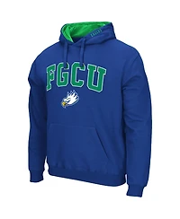 Colosseum Men's Blue Florida Gulf Coast Eagles Arch Logo 3.0 Pullover Hoodie