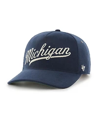 '47 Brand Men's and Women's Navy Michigan Wolverines Collections Golden Age Corduroy Hitch Adjustable Hat