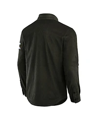 Fanatics Men's Olive Kentucky Wildcats Corduroy Full-Button Jacket