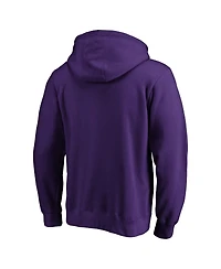 Fanatics Men's Purple Baltimore Ravens Big Tall Fleece Hoodie