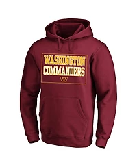 Fanatics Men's Maroon Washington Commanders Big Tall Fleece Hoodie