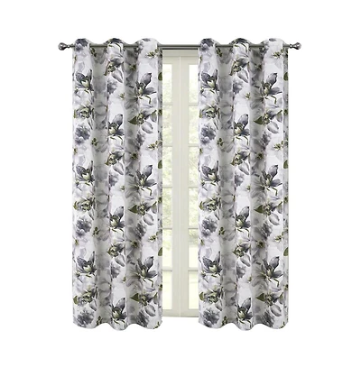 Rt Designers Collection Eden Printed Blackout Curtain Panel