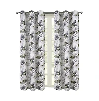 Rt Designers Collection Eden Printed Blackout Curtain Panel