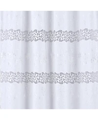 Rt Designer Collection Antonia Macrame Luxurious Decorative Rod Pocket Curtain Panel 54" x 84