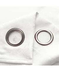 Rt Designer Collection Cosmo Shimmer Jacquard 2 Pack Grommet Curtain Panel Pair 36" x 84