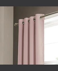 Rt Designers Collection Anchorage Blackout Grommet Curtain Panel 54" x 84" Blush