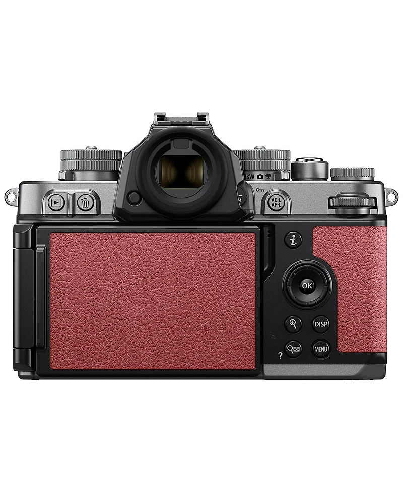 Nikon Z f Mirrorless Camera, Silver/Mauve Pink