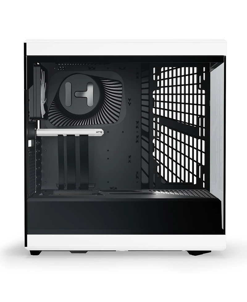 Hyte Y40 S-Tier Aesthetic Panoramic Tempered Glass Atx Mid-Tower Gaming Computer Case