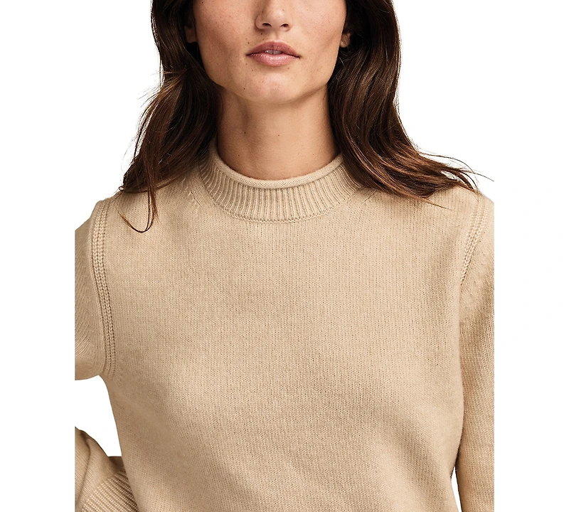 Lucky Brand Women's Cloud Soft Roll Neck Sweater