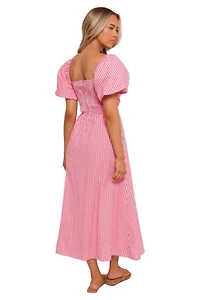 Petal and Pup Women's Chlo Puff Sleeve Midi Dress