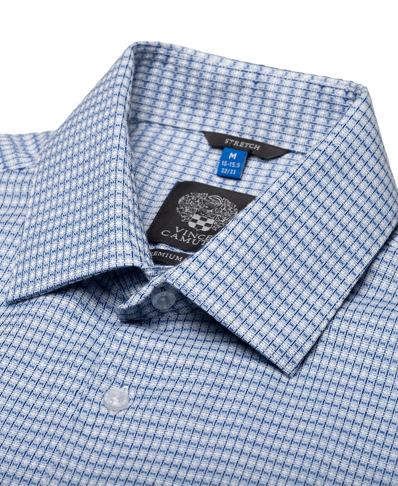 Vince Camuto Men's Solid Slim-Fit Dress Shirt