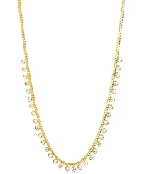 Giani Bernini Primavera Gold Over Silver Cubic Zirconia Necklace