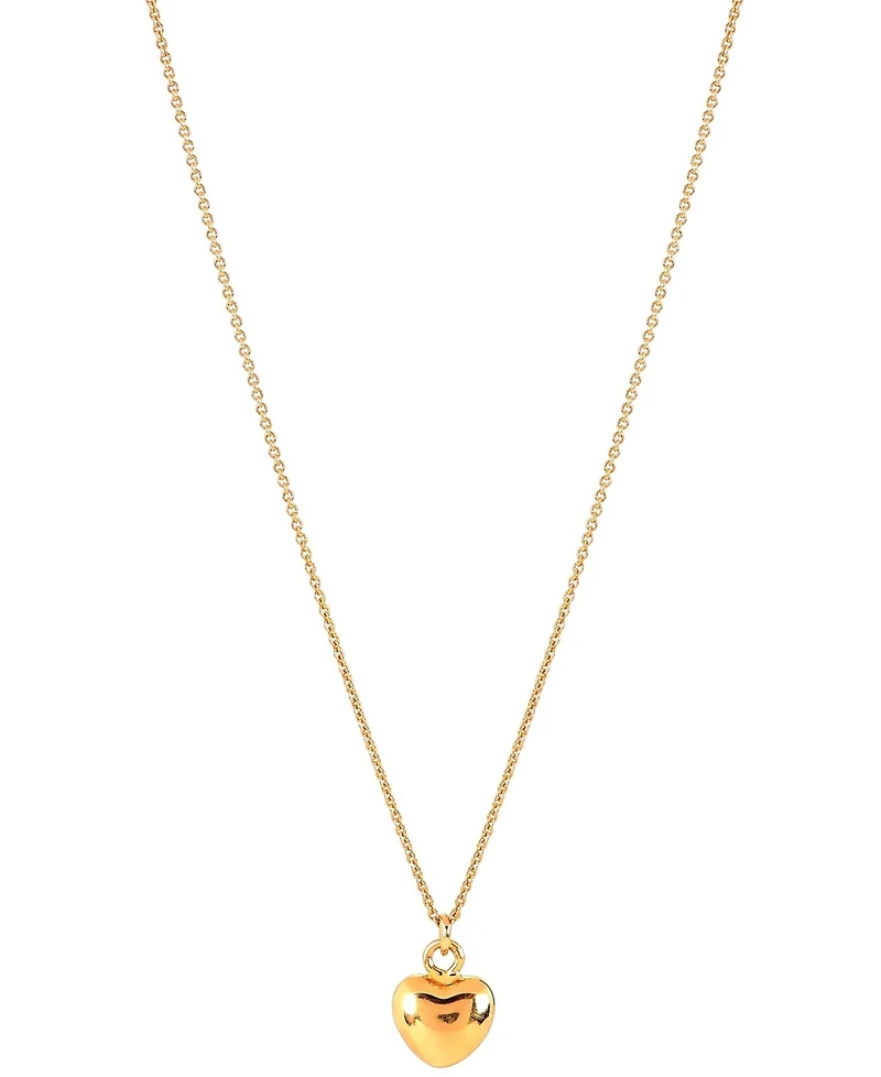 Giani Bernini Primavera Gold Over Silver Heart Pendant Necklace