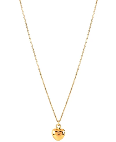Giani Bernini Primavera Gold Over Silver Heart Pendant Necklace