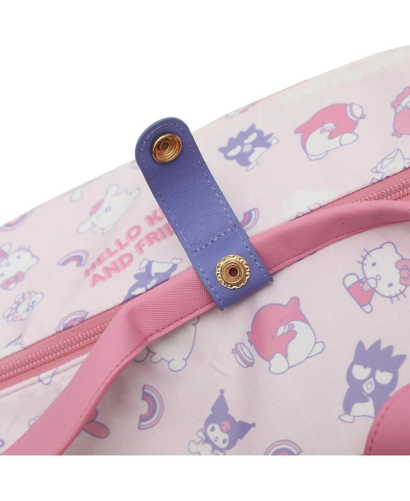 Hello Kitty & Friends Wheeled Duffle Carry-on Luggage