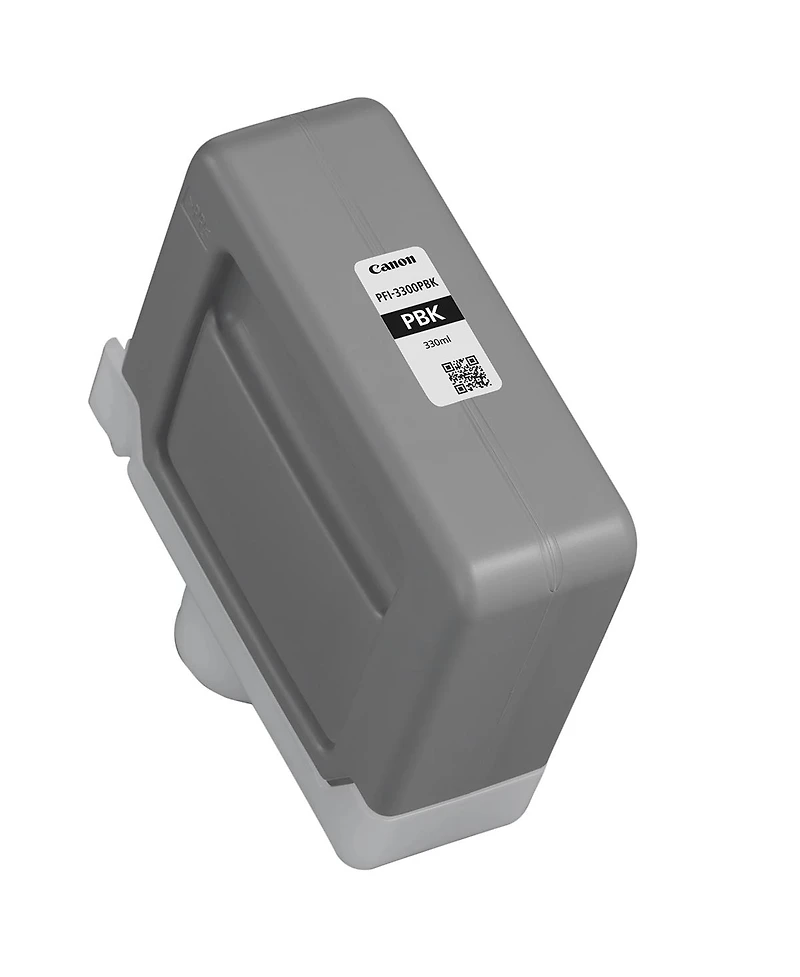 Canon Pfi-2300 330ml Matte Black and Pfi-3300 Photo Black Pigment Ink Tank Bundle