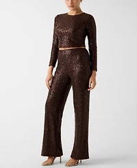 Guess Women's Jessie Sequin Pants