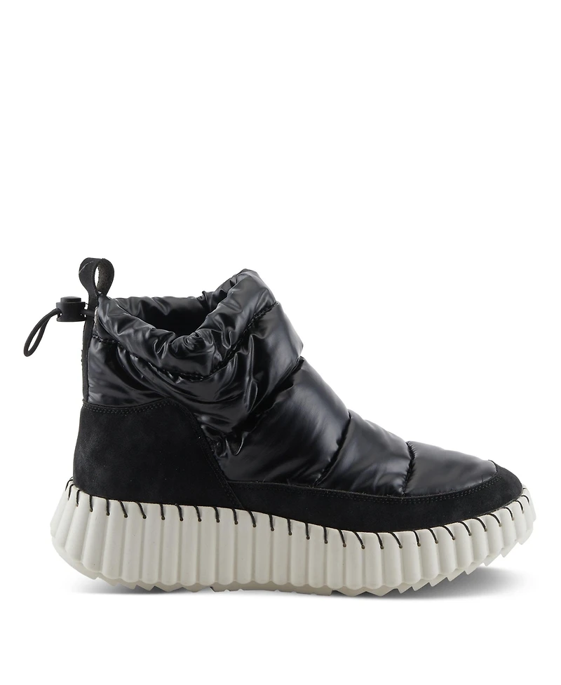 Patrizia Women's Bestinsnow Waterproof Metallic Down-Filled Sneaker Boot