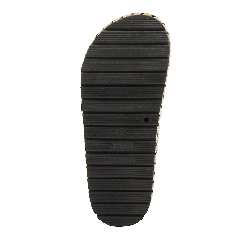 Patrizia Women's Pearline Pearl & Crystal Beaded Slide Wedge Sandals