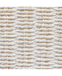 Household Essentials 3 Compartment Laundry Sorter, Wicker Laundry Sorter, White