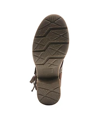 Patrizia Women's Maxie Back Lace Detail Faux Fur Lined Tall Boot