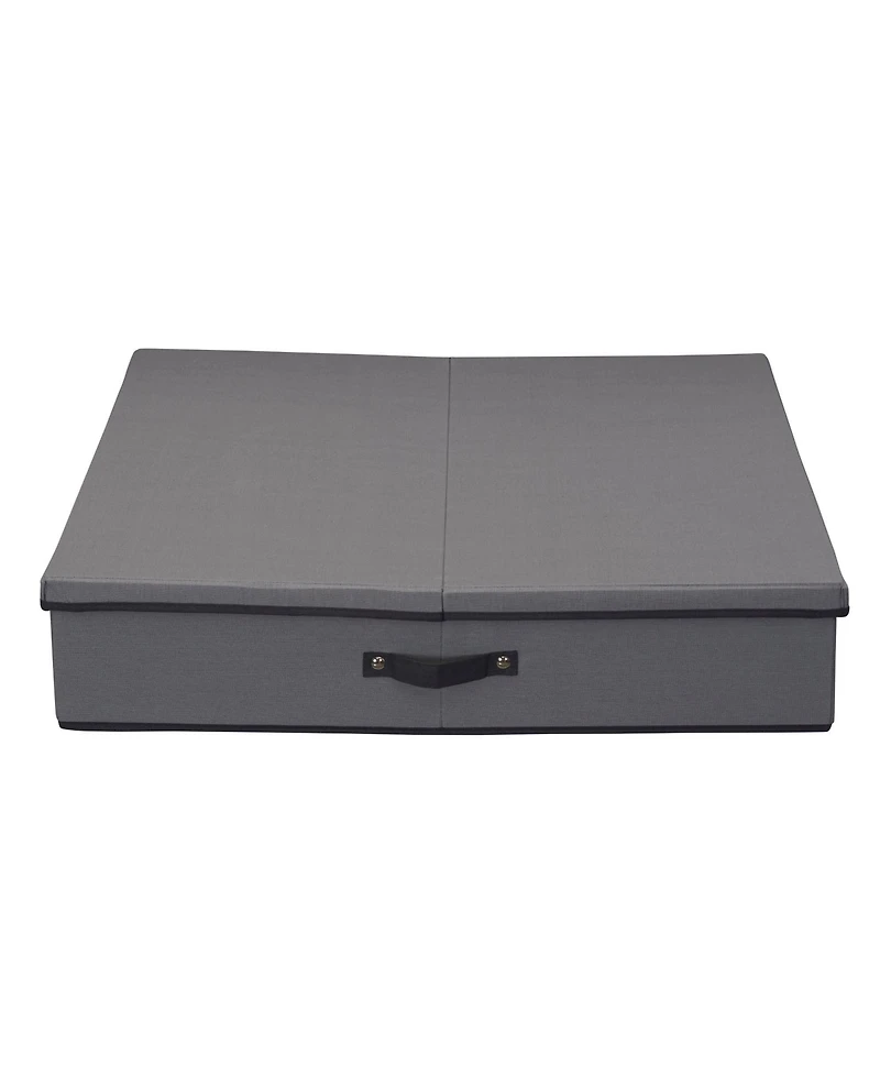 Household Essentials Wreath Storage Container, Inch Wreath Storage Box with Handles