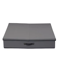 Household Essentials Wreath Storage Container, Inch Wreath Storage Box with Handles