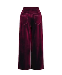 Cupshe Women's Midnight Wide Leg Trousers