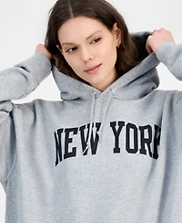 Champion Unisex Powerblend New York Graphic Pullover Hoodie, Created for Macy's