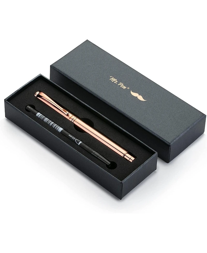 Mr. Pen Luxury Pen, Rose Gold Barrel, Black Ink, Fancy Pen, Fancy Pen