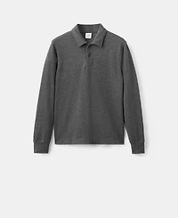 Mango Men's Regular-Fit Polo Sweatshirt