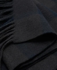 Mango Men's Check Fringed Scarf