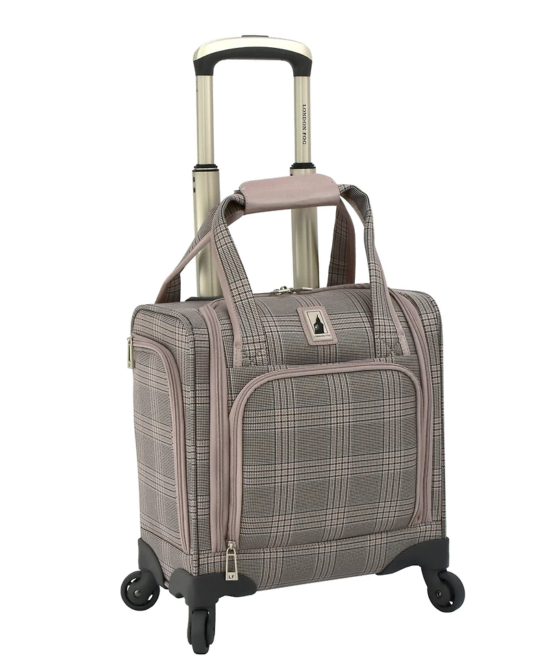 London Fog Brentwood Iv 15" 4 Wheel Under the Seat Bag