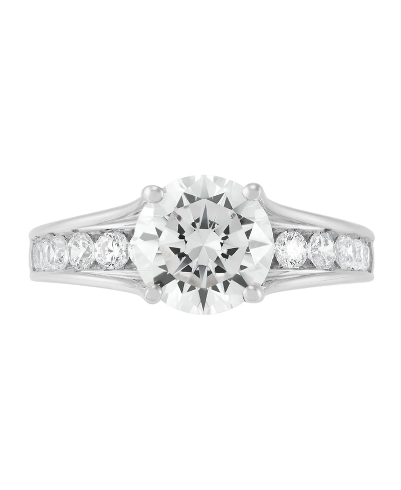 Grown With Love Certified Lab Diamond Ring (2-1/2 ct. t.w.) 14K Yellow Gold